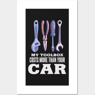 MECHANIC: Mechanic Toolbox Gift Idea Posters and Art